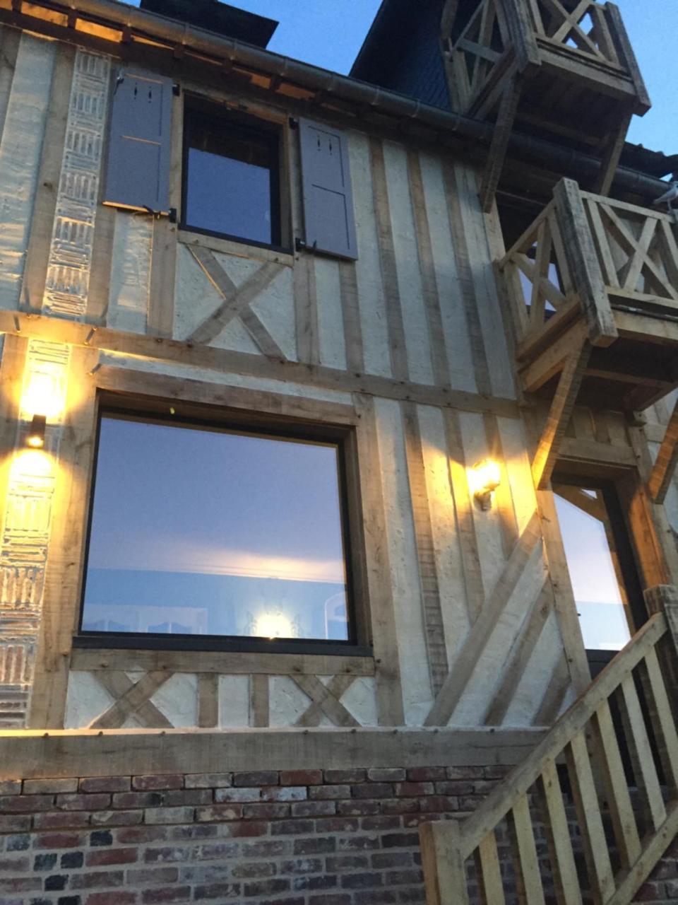 La Maison De La Plage - La Cerisaie Honfleur Esterno foto